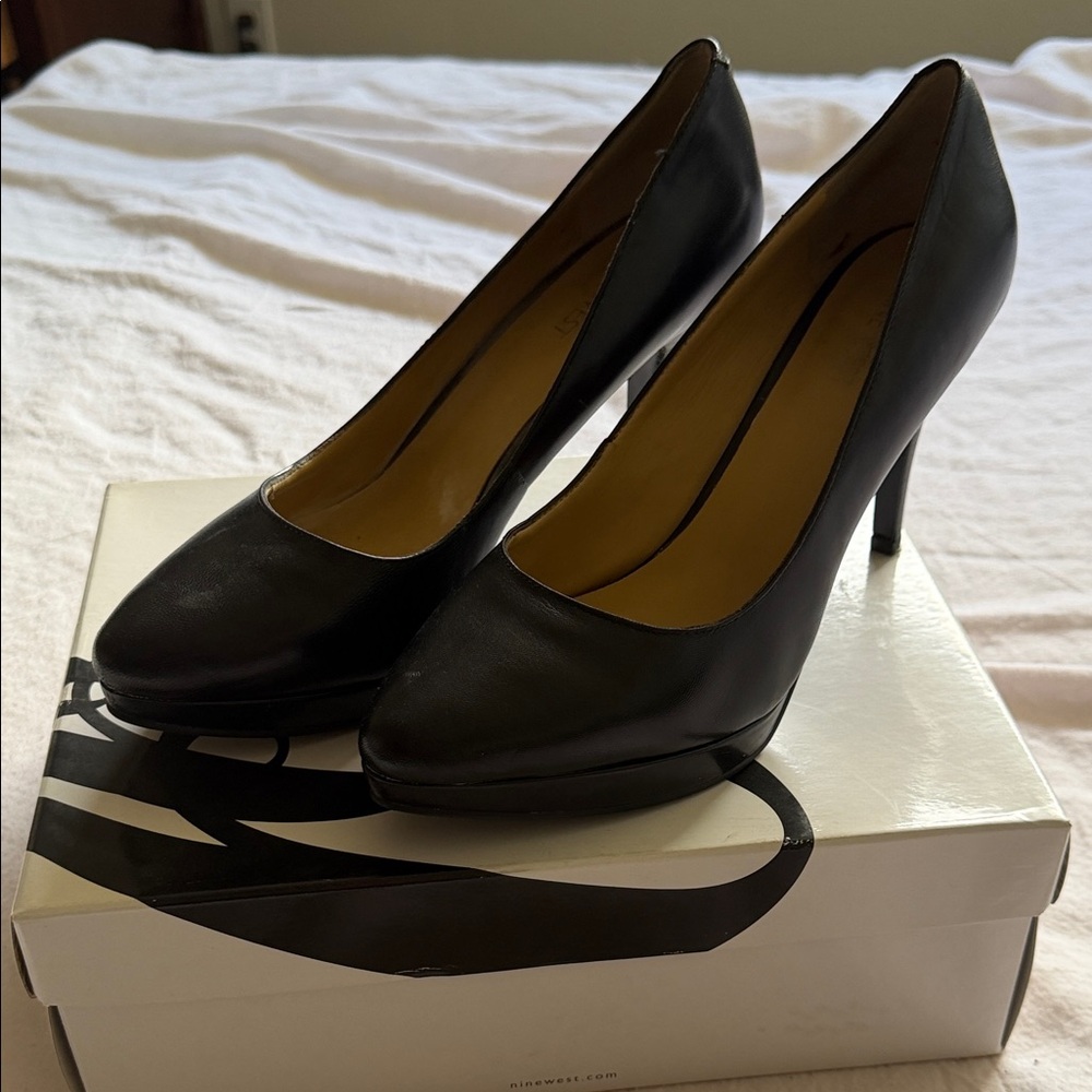 Nine West Presilla Black Heels